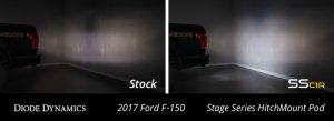 Ford F-150 LED Light Pods - Diode Dynamics - Hitch Mount C1R - `15-`20